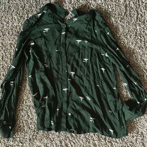 Zara Button Up Blouse